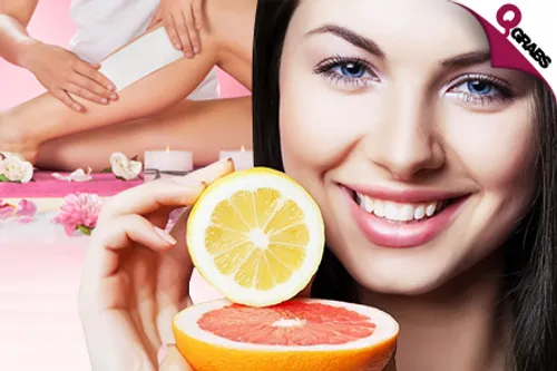 For QR50 Enjoy a Fruit Facial & Hot Oil Head Massage OR for QR99 Receive a Full Body Wax! (QR250/QR400 Value)